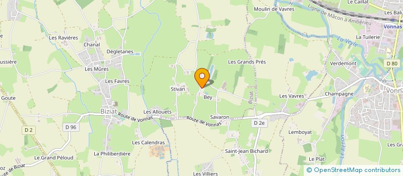 localisation de l'entreprise MADAME ISABELLE MONNOT  PERREX