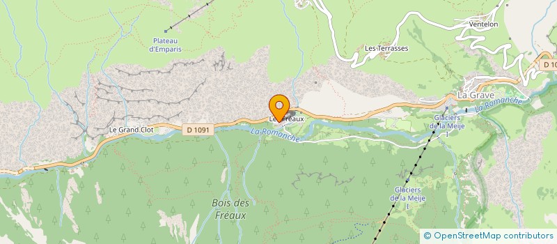 localisation de l'entreprise MADAME ISABELLE MONROCQ  LA GRAVE