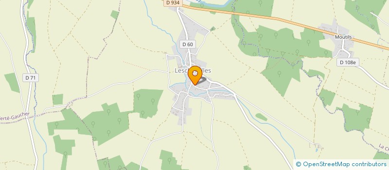 localisation de l'entreprise MADAME ISABELLE MONTAROU  LESCHEROLLES