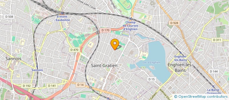 localisation de l'entreprise MADAME ISABELLE MONTEIRO  SAINT-GRATIEN