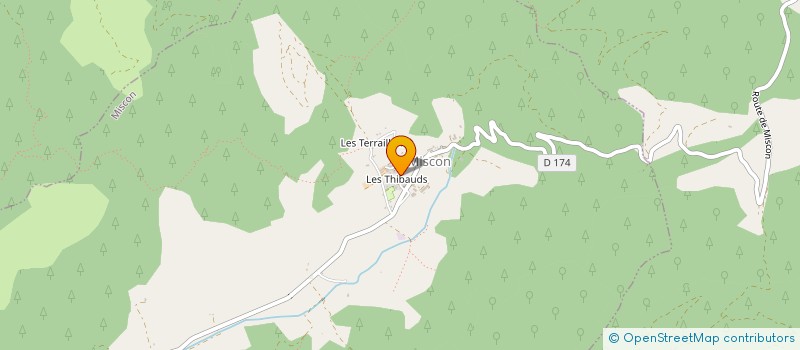 localisation de l'entreprise MADAME ISABELLE MONVOISIN  MISCON