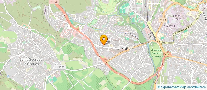 localisation de l'entreprise MADAME ISABELLE MORA à JUVIGNAC