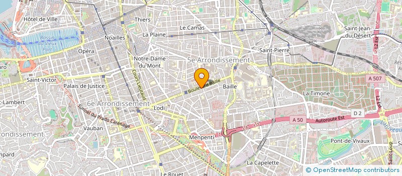 localisation de l'entreprise MADAME ISABELLE MORANGE à MARSEILLE