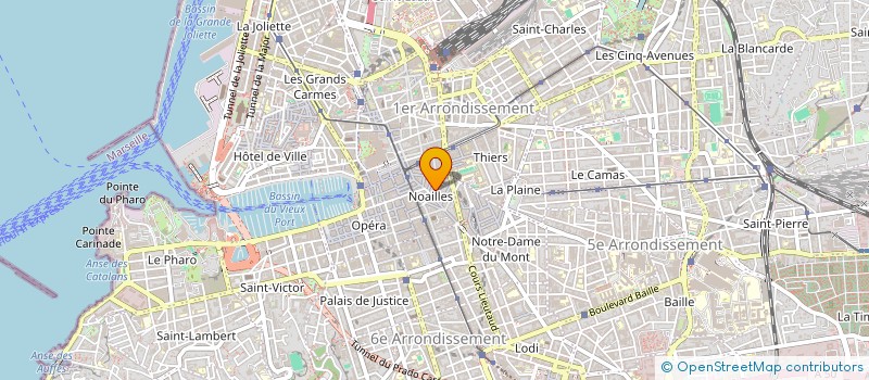 localisation de l'entreprise MADAME ISABELLE MOREAU à MARSEILLE