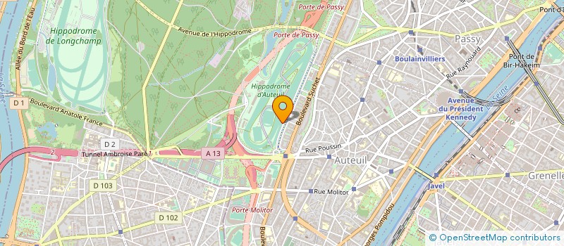 localisation de l'entreprise MADAME ISABELLE MORIN à PARIS