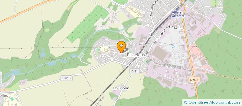 localisation de l'entreprise MADAME ISABELLE MOULIGNEAUX à VILLERS-COTTERETS