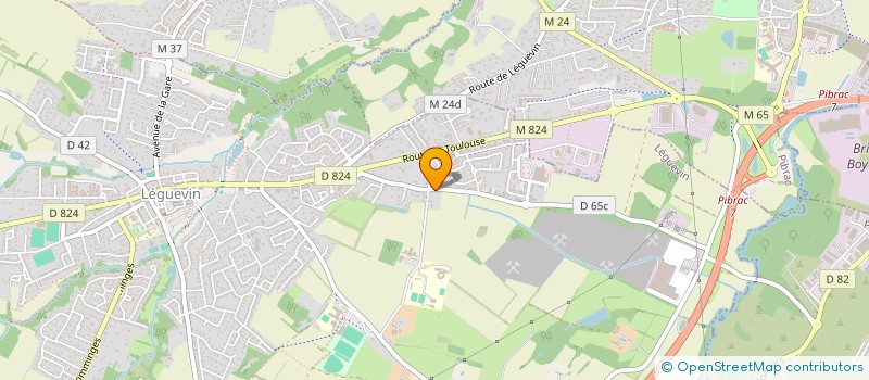 localisation de l'entreprise MADAME ISABELLE MOULIS  LEGUEVIN