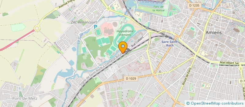 localisation de l'entreprise MADAME ISABELLE MOUQUET  AMIENS