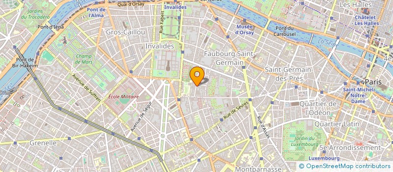 localisation de l'entreprise MADAME ISABELLE MOUREY à PARIS