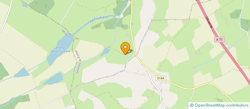 localisation de l'entreprise MADAME ISABELLE MOURIER  SAULZAIS-LE-POTIER