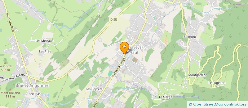 localisation de l'entreprise MADAME ISABELLE MOUSSU à VAULNAVEYS-LE-HAUT
