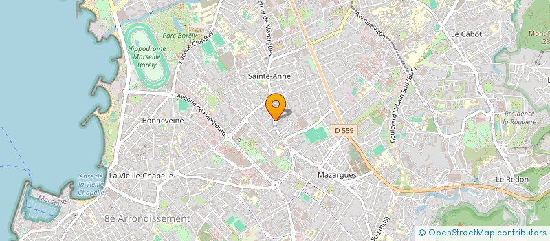 localisation de l'entreprise MADAME ISABELLE MOUTTE à MARSEILLE