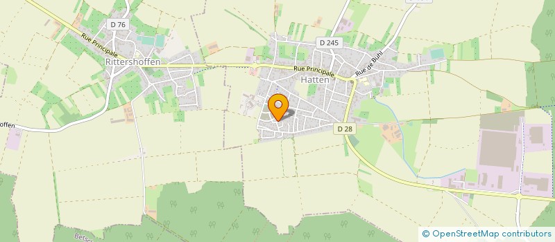 localisation de l'entreprise MADAME ISABELLE MUCKENSTURM  HATTEN