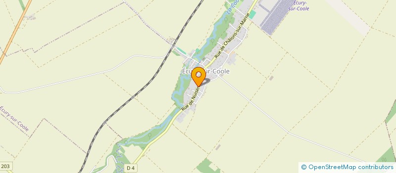 localisation de l'entreprise MADAME ISABELLE MULLER  ECURY-SUR-COOLE