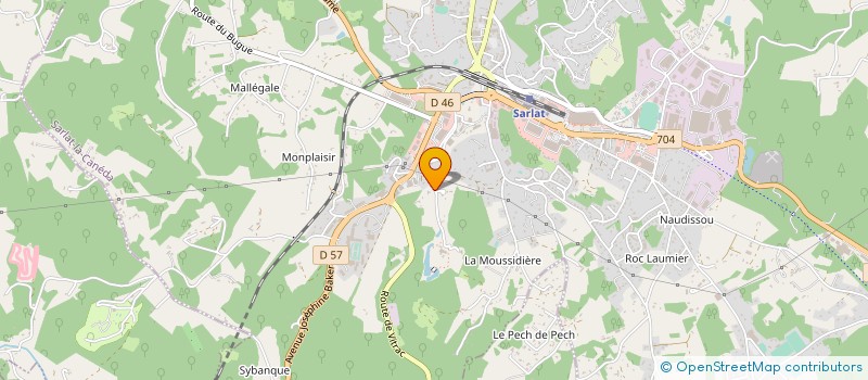 localisation de l'entreprise MADAME ISABELLE MULLIEZ à SARLAT-LA-CANEDA