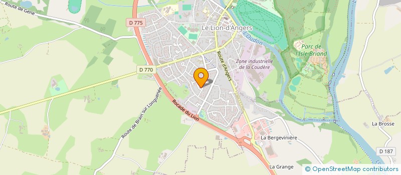 localisation de l'entreprise MADAME ISABELLE MURZEAU à ERDRE-EN-ANJOU