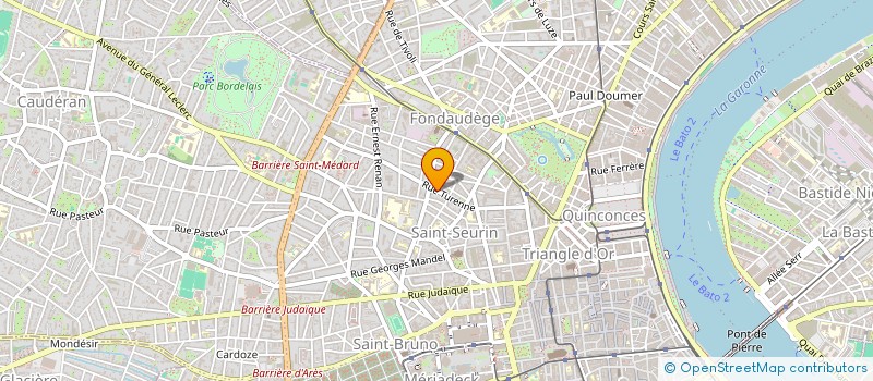 localisation de l'entreprise MADAME ISABELLE MYON  BORDEAUX