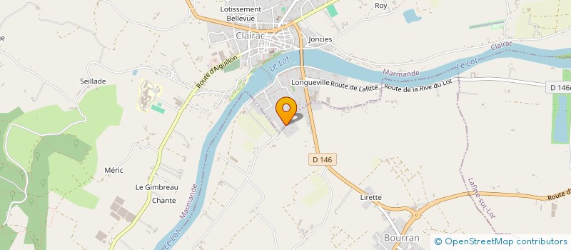 localisation de l'entreprise MADAME ISABELLE NADALUTTI  BOURRAN