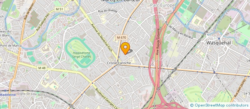 localisation de l'entreprise MADAME ISABELLE NAESSENS à MARCQ-EN-BARŒUL