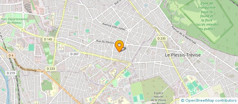 localisation de l'entreprise MADAME ISABELLE NAGARD à CHAMPIGNY-SUR-MARNE