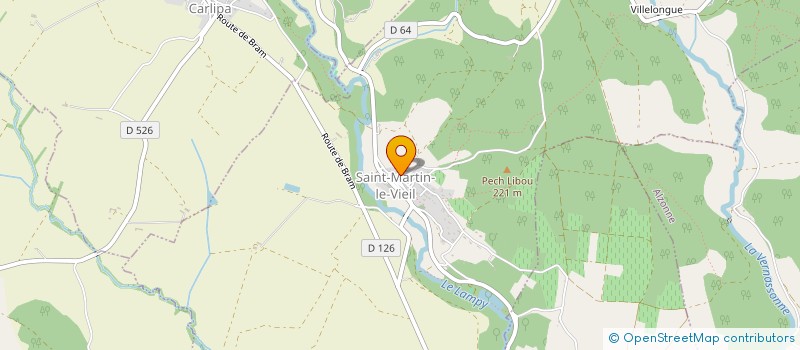 localisation de l'entreprise MADAME ISABELLE NAGATI  SAINT-MARTIN-LE-VIEIL