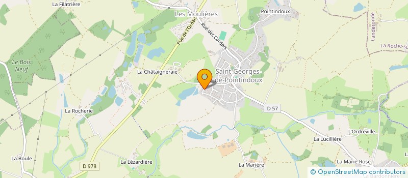 localisation de l'entreprise MADAME ISABELLE NAUDON à SAINT-GEORGES-DE-POINTINDOUX