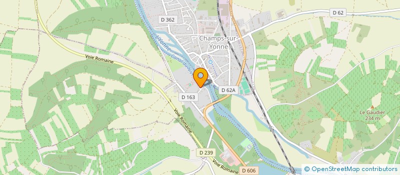 localisation de l'entreprise MADAME ISABELLE NAUDON  ESCOLIVES-SAINTE-CAMILLE