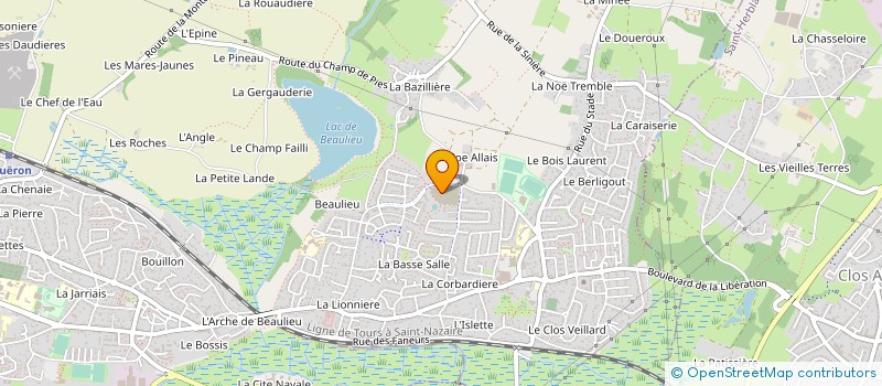 localisation de l'entreprise MADAME ISABELLE NEIVA-PALHARES à COUERON