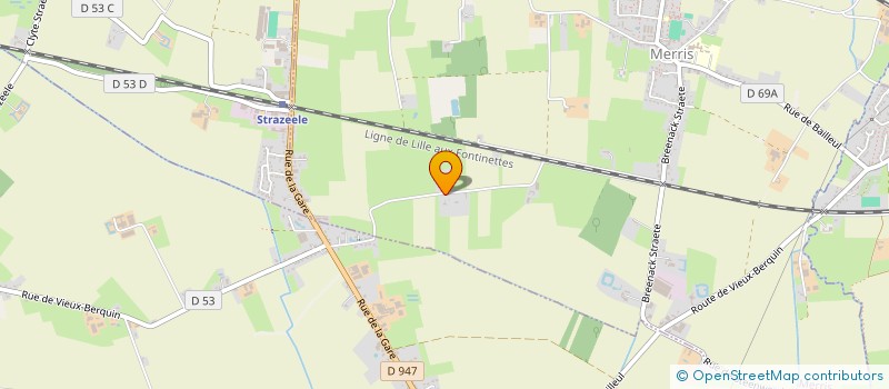 localisation de l'entreprise MADAME ISABELLE NEUVILLE  MERRIS