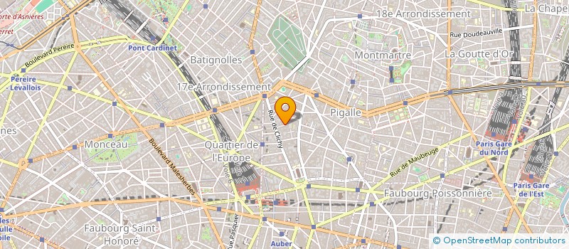 localisation de l'entreprise MADAME ISABELLE NEYRIGNE à PARIS
