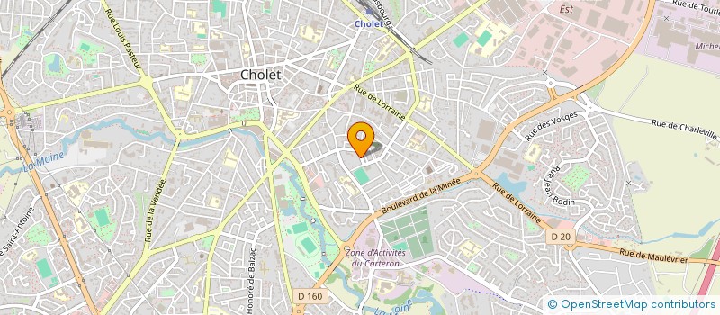 localisation de l'entreprise MADAME ISABELLE NGUYEN à CHOLET