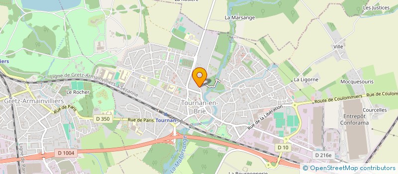 localisation de l'entreprise MADAME ISABELLE NGUYEN VAN-TINH  TOURNAN-EN-BRIE