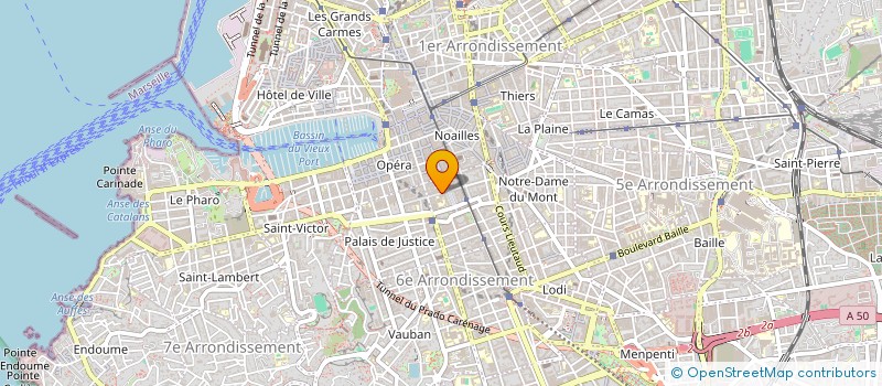 localisation de l'entreprise MADAME ISABELLE NICOL à MARSEILLE