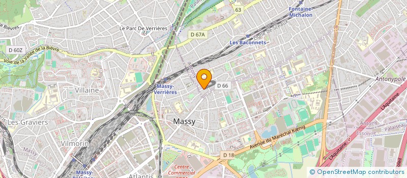 localisation de l'entreprise MADAME ISABELLE NICOLAI à ANTONY