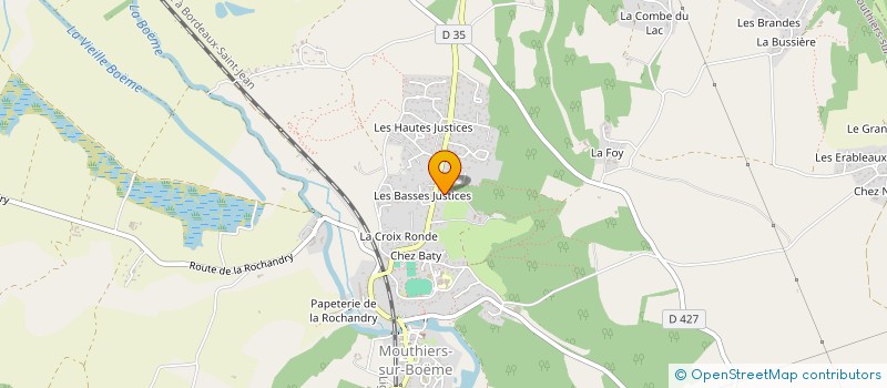 localisation de l'entreprise MADAME ISABELLE NICOLAS  ROULLET-SAINT-ESTEPHE