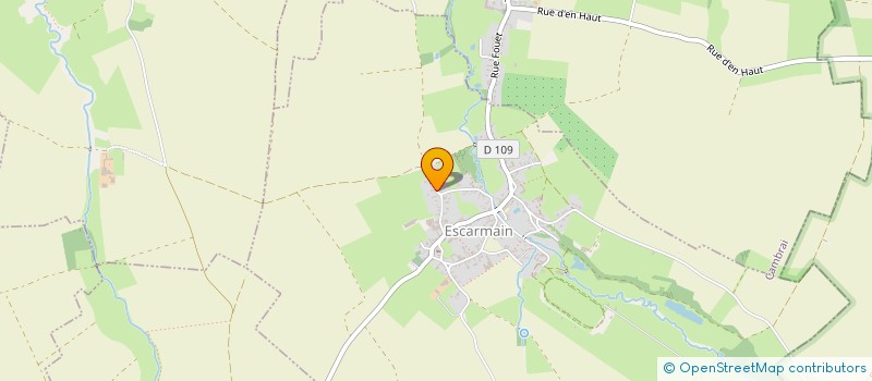 localisation de l'entreprise MADAME ISABELLE NICOLAS  ESCARMAIN