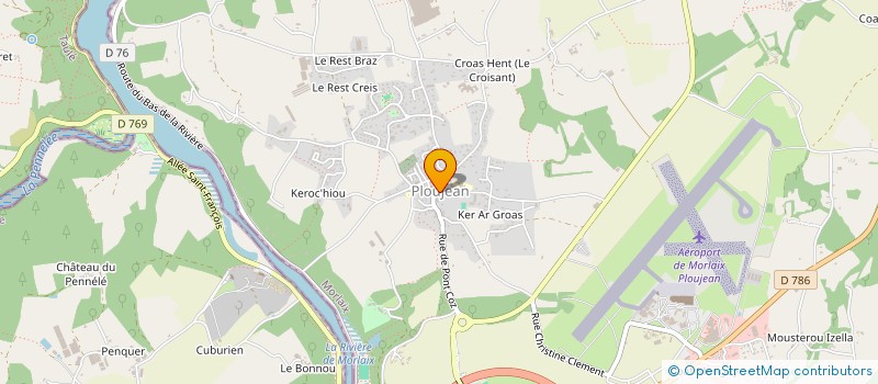 localisation de l'entreprise MADAME ISABELLE NICOLAS à MORLAIX