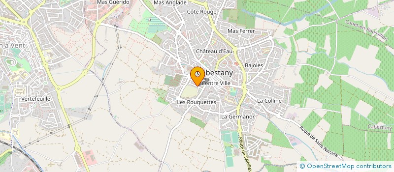 localisation de l'entreprise MADAME ISABELLE NICOLE  CABESTANY