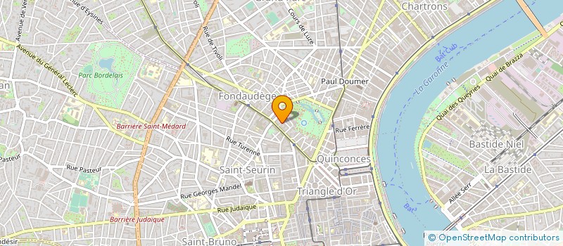 localisation de l'entreprise MADAME ISABELLE NICOT à BORDEAUX