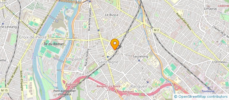 localisation de l'entreprise MADAME ISABELLE NIGOUL à TOULOUSE