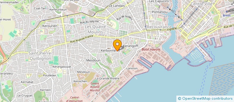 localisation de l'entreprise MADAME ISABELLE NIVEZ à BREST