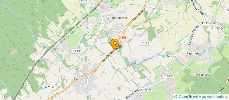 localisation de l'entreprise MADAME ISABELLE NOELLE FRAN MENNESSIER  LULLY