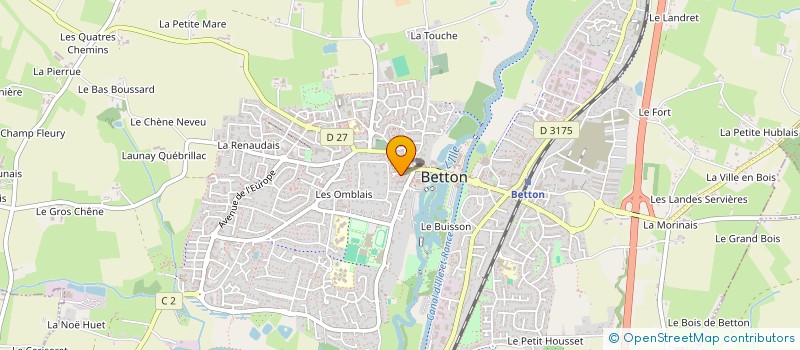 localisation de l'entreprise MADAME ISABELLE NOGUES  BETTON