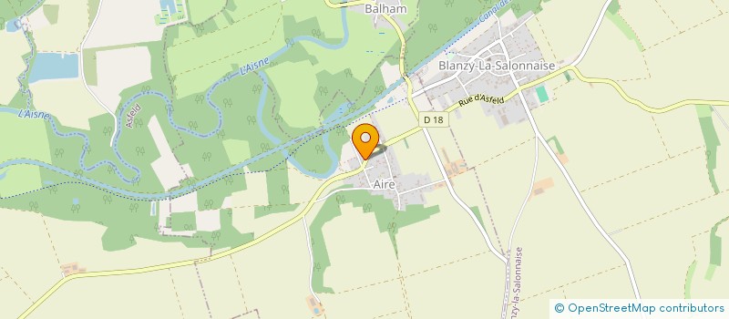 localisation de l'entreprise MADAME ISABELLE NOTTELET  AIRE