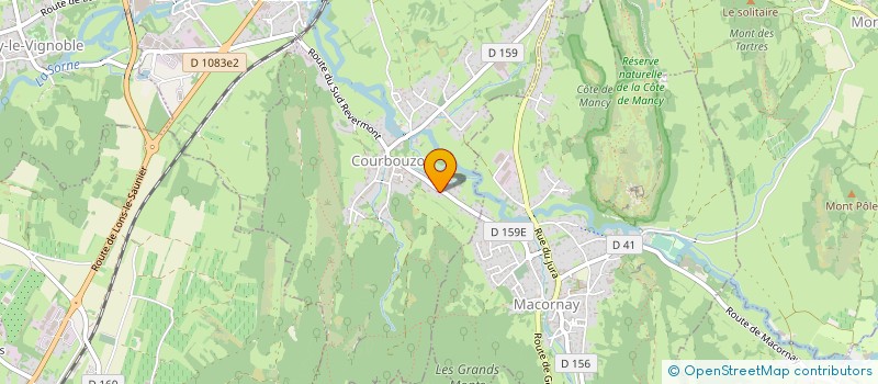 localisation de l'entreprise MADAME ISABELLE NOZIERE  REVIGNY