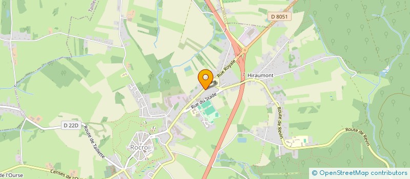 localisation de l'entreprise MADAME ISABELLE OGER  ROCROI