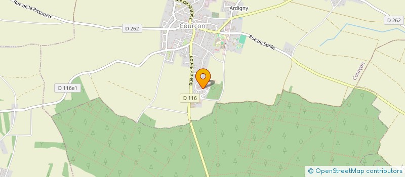 localisation de l'entreprise MADAME ISABELLE OLIVIERI  COURCON