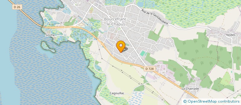 localisation de l'entreprise MADAME ISABELLE OLMOS  BOURCEFRANC-LE-CHAPUS