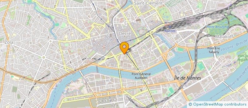 localisation de l'entreprise MADAME ISABELLE ORIGNAC  NANTES