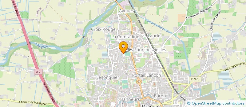 localisation de l'entreprise MADAME ISABELLE ORLIANGE à ORANGE